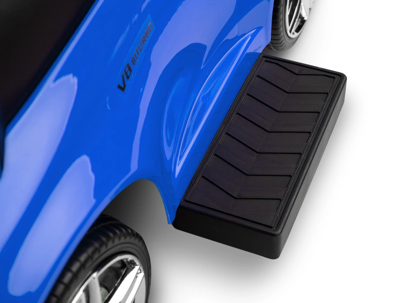 Машинка для катання Caretero (Toyz) Mercedes AMG C63 з батьківською ручкою Blue